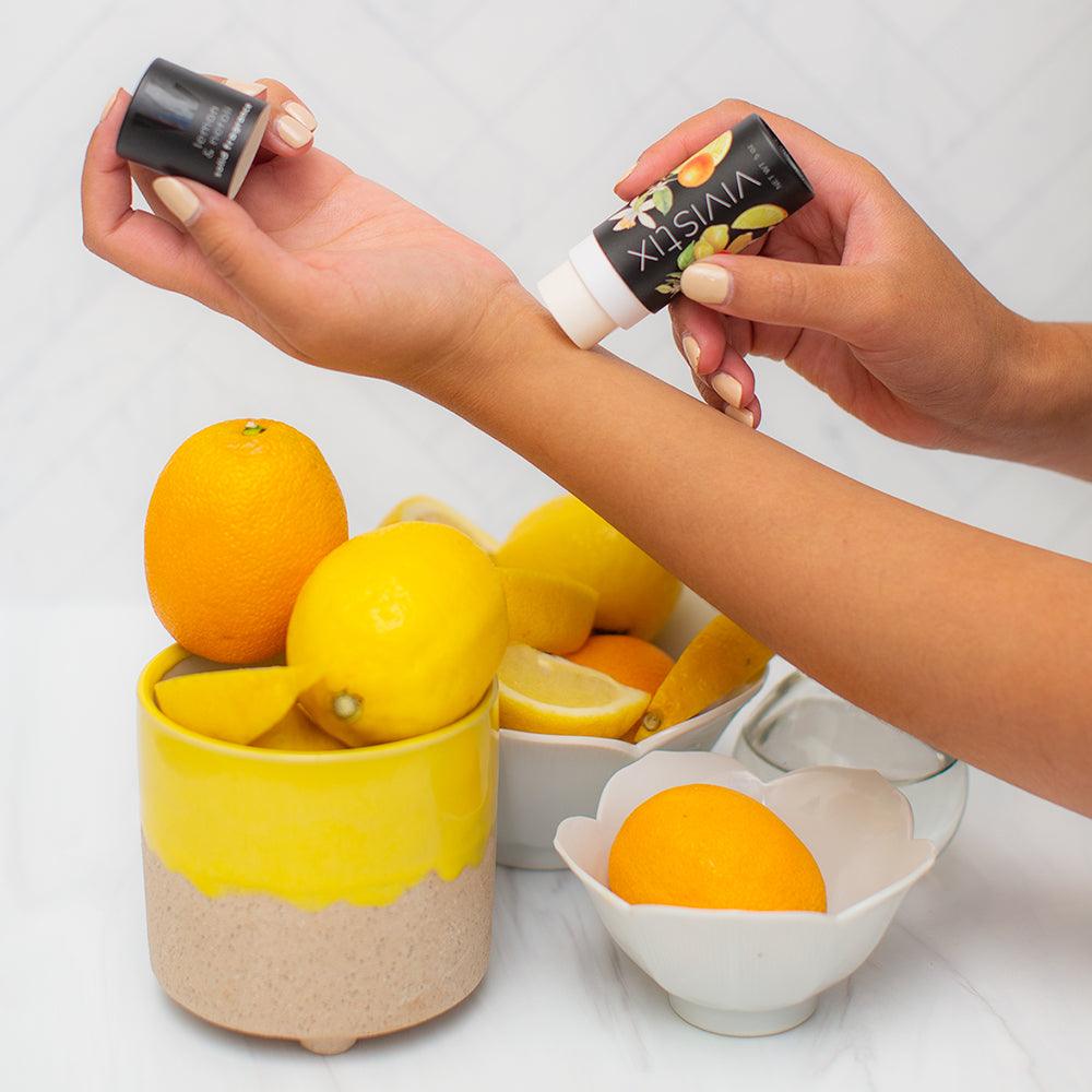  Vivistix Lemon Neroli Solid Travel & Seasonal Fragrance